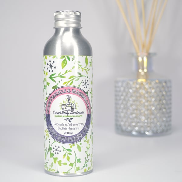 Honeysuckle & Elderflower Diffuser Refill