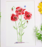 Poppy hand-painted original watercolour painting (not a print) - Image 4