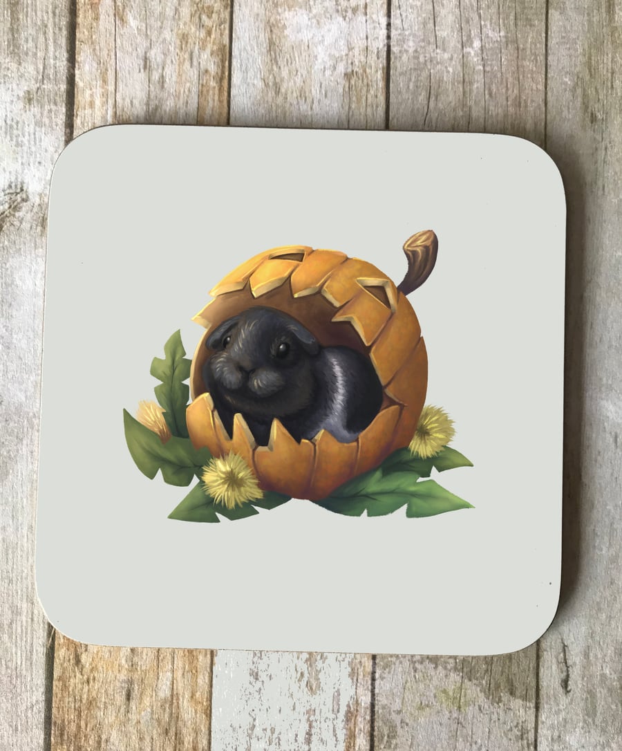Halloween Guinea Pig Coaster