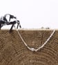 Glasses chain - Dalmatian jasper gemstone and grey bead sunglasses eyewear chain - Image 4