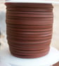 Kangaroo Leather Lace 3mm premium quality Whiskey 1m - Image 1