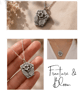 Fracture & Bloom Fine Silver Necklace - Image 2