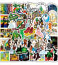 The Wizard of Oz 50 Stickers Set