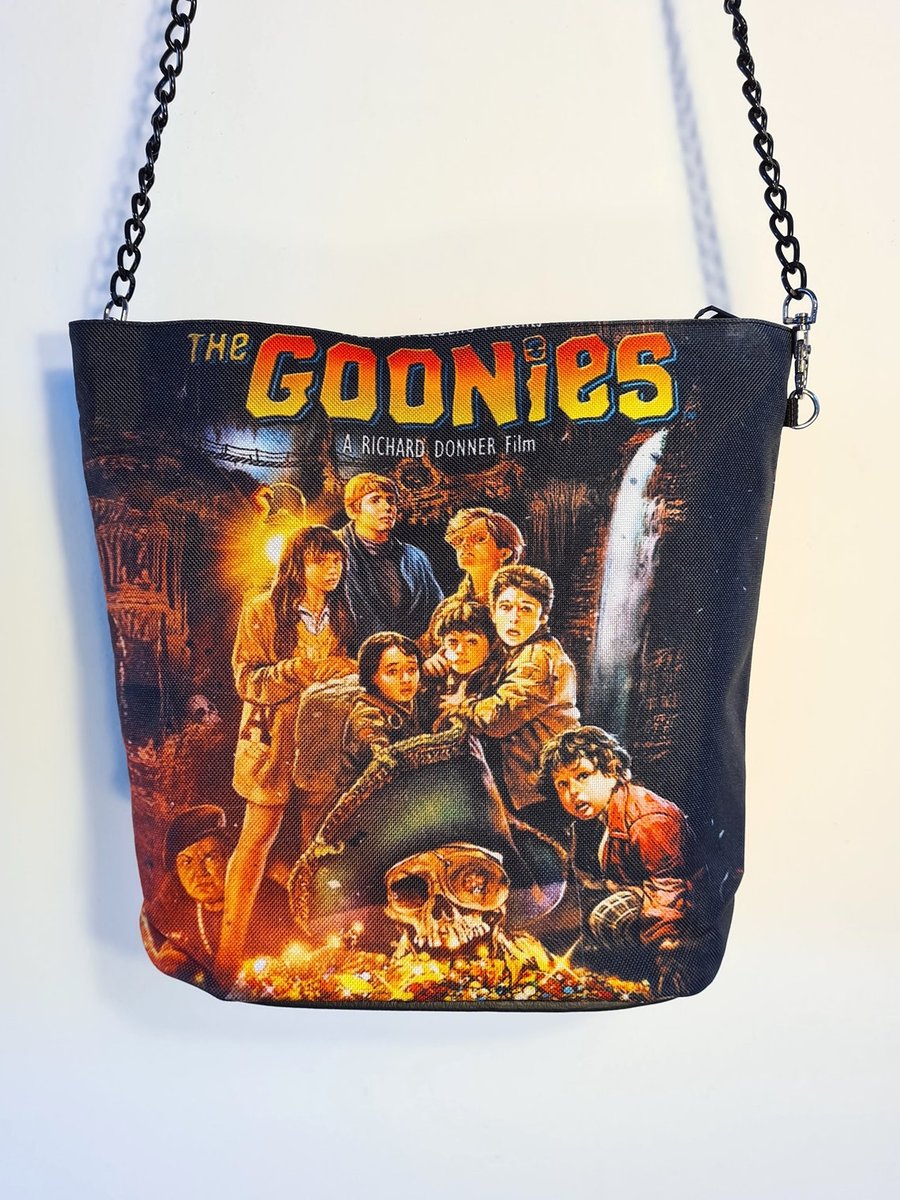 Goonies Handbag - Waterproof Bag - Recycled Polyester - Movie Poster Fantasy 