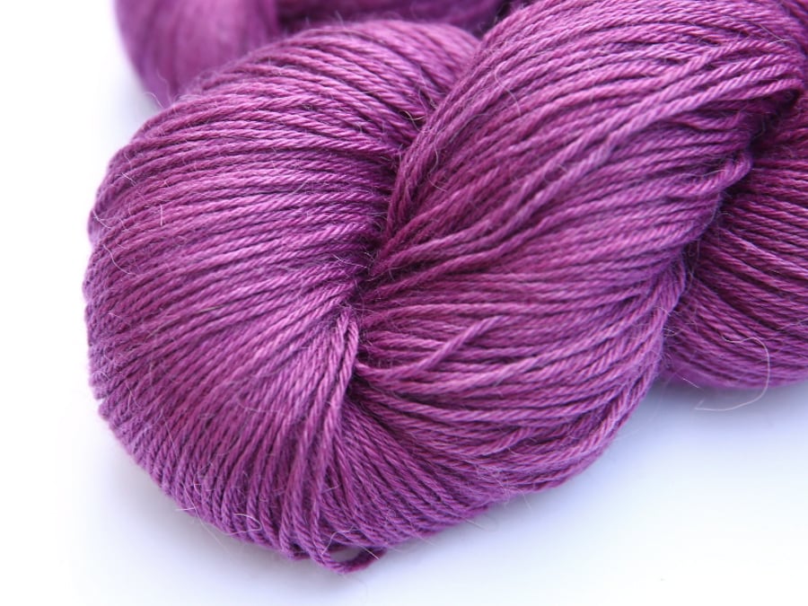 SALE: Captivated - Silky Baby alpaca 4-ply yarn