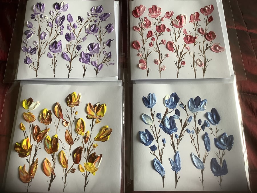 Flower cards