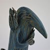 Caretaker Bird ceramic sculpture Oscar