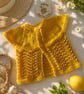 Hand Knitted Baby Cardigan- 3-6 Months