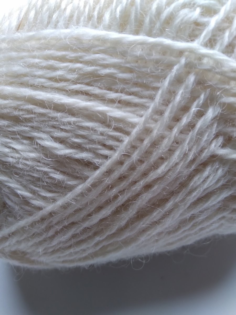 Pure Mohair Yarn from our own angora goats