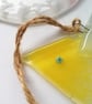 Fused Glass Love Birds Suncatchers - Handcrafted Window Art - Image 4