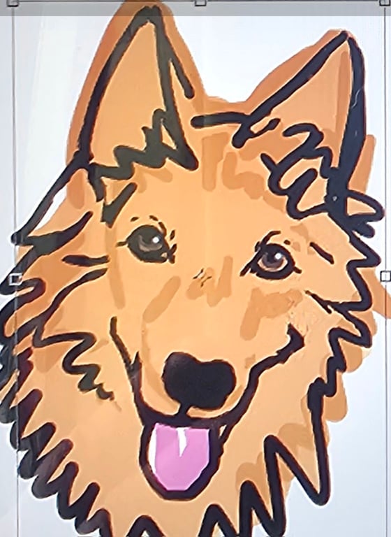 Dog Portrait From Your Photo 
