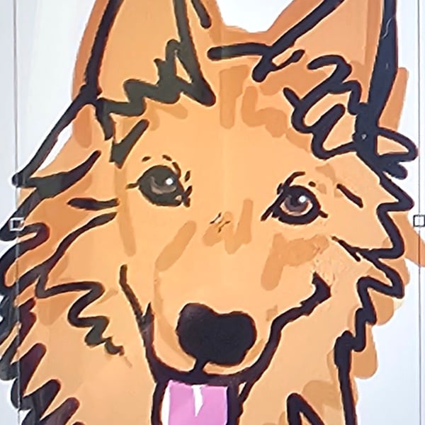 Dog Portrait From Your Photo 