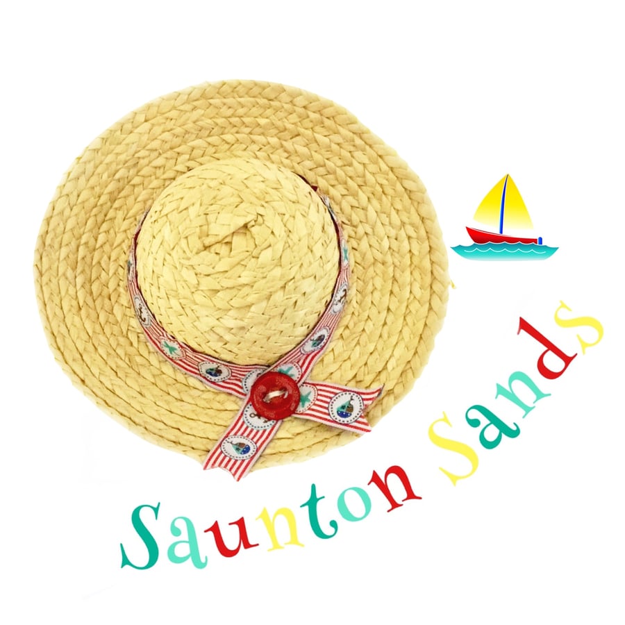 Reserved for Pauline - Saunton Sands straw Hat