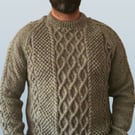 Made to Order Jumper, Hand Knitted In Pure Shetland Wool