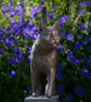 Community Cat statue Large Bronze Resin Sculpture - Image 6