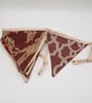 Red and gold  antique theme large bunting  - Image 2