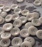 15mm 24L Corozo nut Buttons Natural product - Image 2