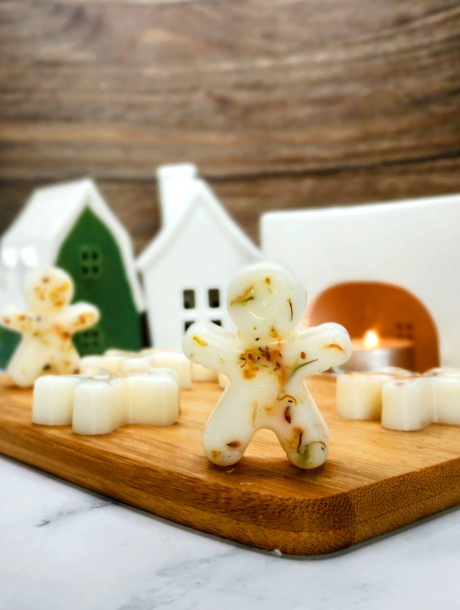 Gingerbread Luxury Botanical Soy Wax Melts - Scented Wax Melts - Handmade