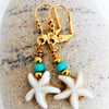 Summer Days 02 Starfish Earrings