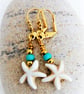 Summer Days 02 Starfish Earrings