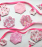 Bunting - pink patchwork style - Image 3