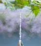 Suncatcher handmade clear hanging decoration with baroque prism - Image 2