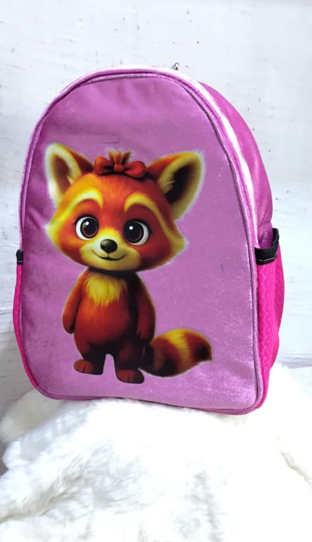 Tina Suede Kids Backpack – Soft, Playful & Stylish