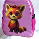 Tina Suede Kids Backpack – Soft, Playful & Stylish