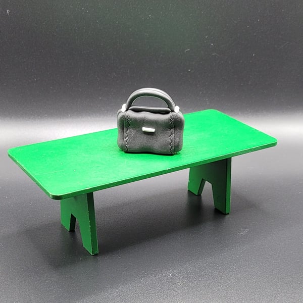 Polymer clay handbag 112 scale miniature novelty gift