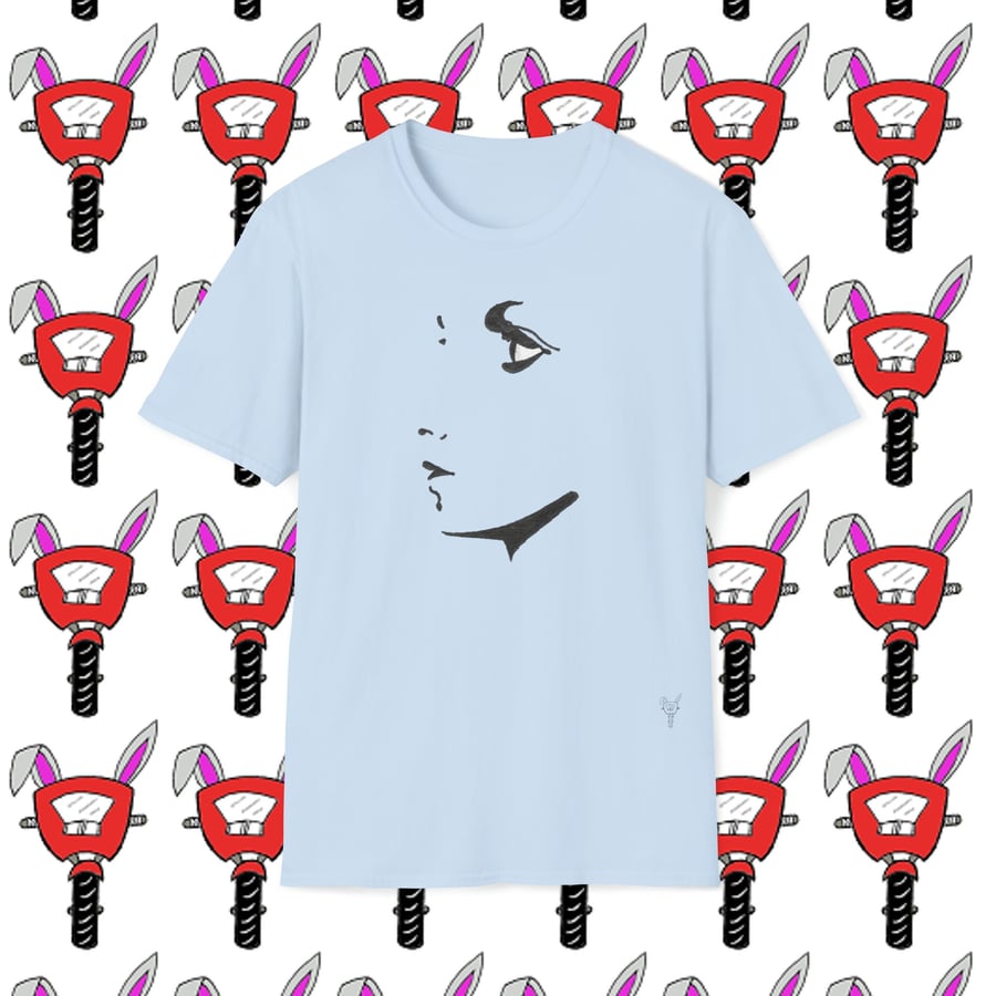 Woman Ink 3 Unisex Softstyle Tshirt by Bikabunny
