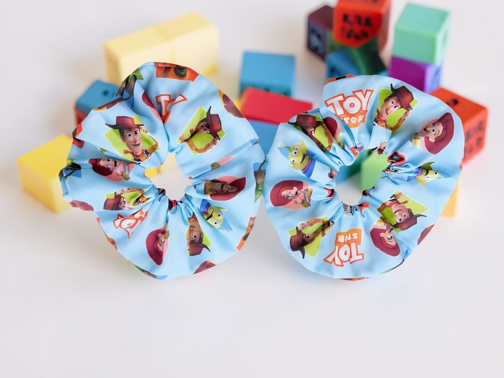 Toys Hair Scrunchies Pack 2 Blue Green