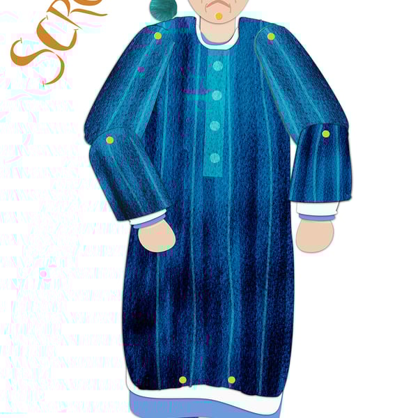 Scrooge By Charles Dickens Articulated Paper Puppet
