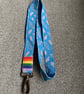 Leaf print 100% Cotton Lanyard - Image 3