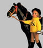 VINTAGE KNITTING PATTERN PDF Riding Outfit for Doll