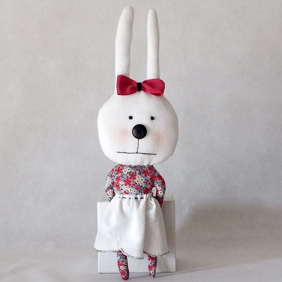 Bitty Doobry  Rabbit  Cloth Doll