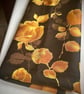 Vintage Yellow Rose Lining Fabric 1.13 m - Image 1