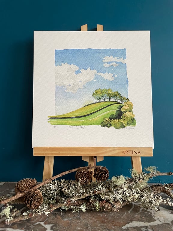 'Dales Big Sky' limited edition giclée print
