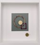 Ruusu ja Tulppaani - Original Botanical Art with Rose, Tulip and Agate - Image 2