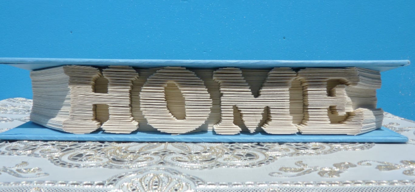 HOME Sideways COMBI Book Folding Pattern - EMAILED PDF PATTERN