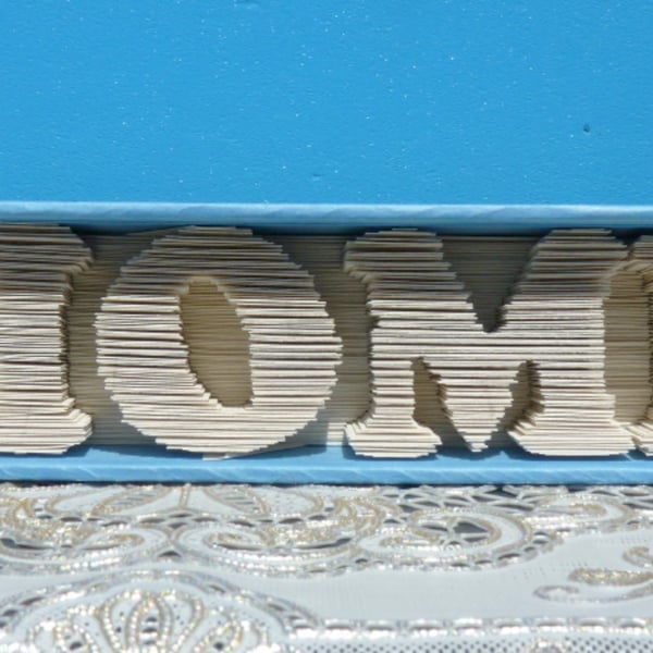 HOME Sideways COMBI Book Folding Pattern - EMAILED PDF PATTERN