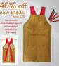3-6yrs Mini-Makers Apron, Childs Adjustable Crossback