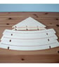 Concave Display Shelf with 3 Tier Stand for Memorabilia, Collectables, Retail - Image 6