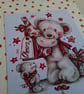 Birthday card and gift tag. Cheers. Celebration. Any occasion card. Ref 445 - Image 2