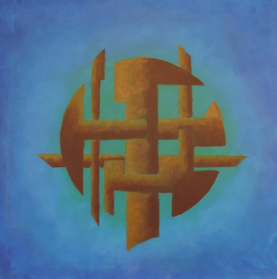 SEP01 - Original abstract painting