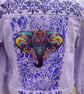 Purple Elephant Denim Jacket- brand new with tags - Image 8