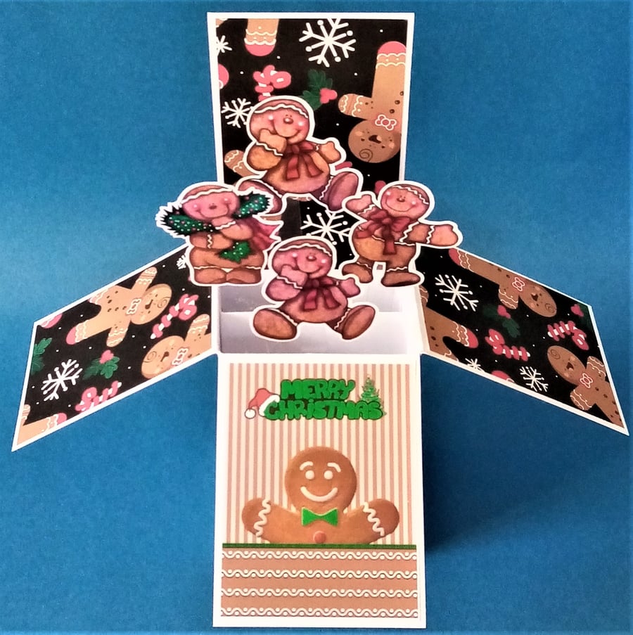 Christmas Cards with Gingerbread Men