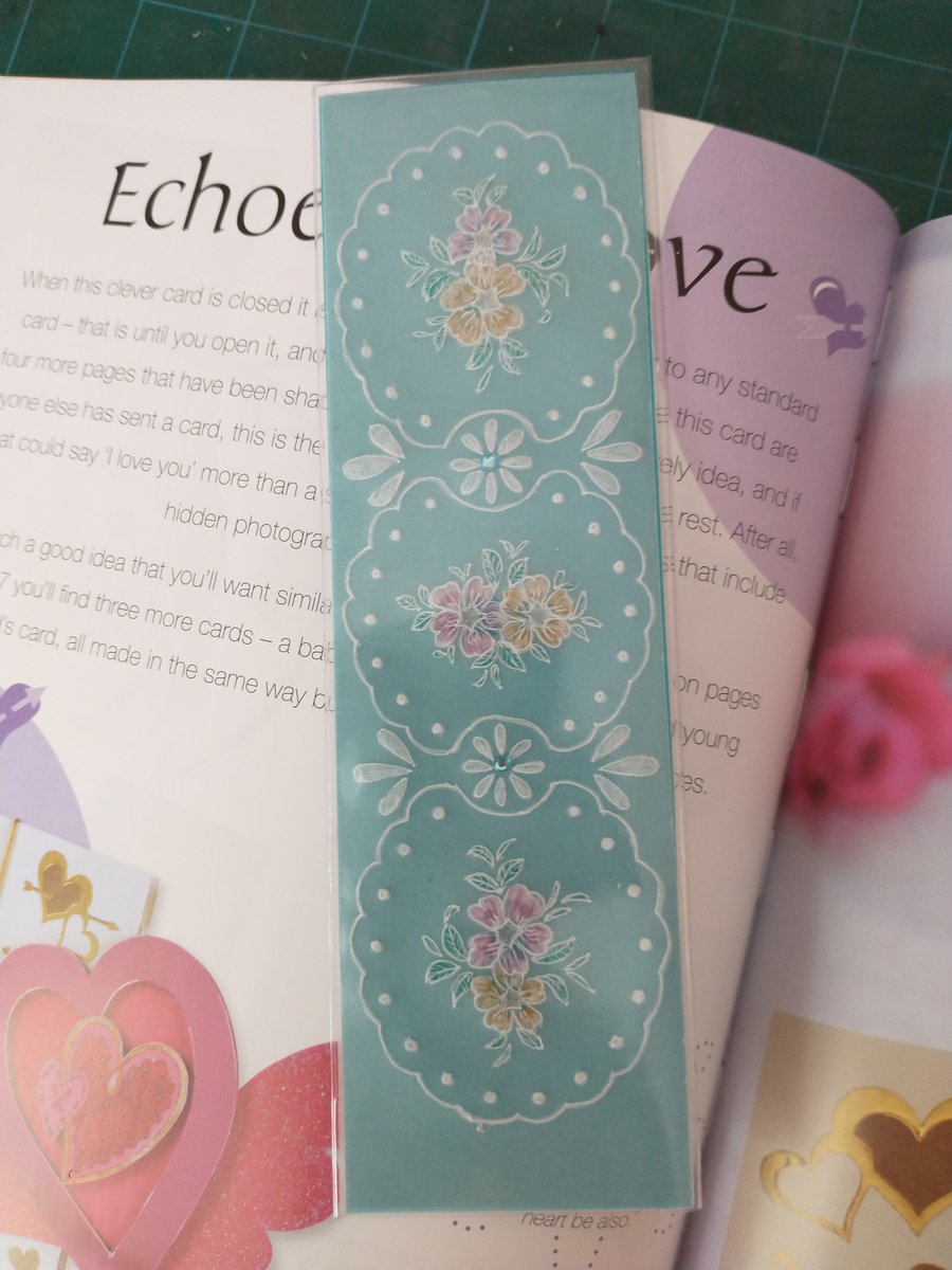 Floral bookmark 