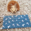 Small Adult or Teenager face covering – Seal print