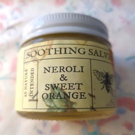 Neroli & Sweet Orange hand salve, balm, moisturiser, handmade, 60ml