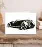 Lagonda Car Greeting Card: Original Pen and Ink Artwork (415) - Image 3